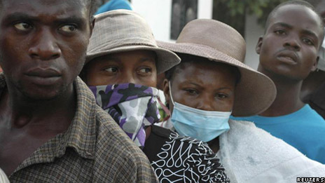 Haiti cholera victims threaten UN 海地霍亂受害者威脅聯合國