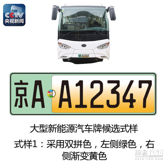 新能源汽車將啟用專用號(hào)牌