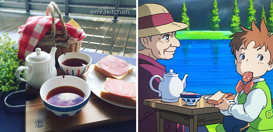 看著就好想吃的宮崎駿動畫美食的現實版在這里！（組圖）